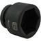 Dynamic 1" Drive Standard Socket, Black Phosphate, Tools 2-3/16" X 1" Drive, 6 Point Standard Length D025370 - alternate 2